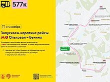 Новый автобусный маршрут запустили в ТиНАО до станции метро «Ольховая»