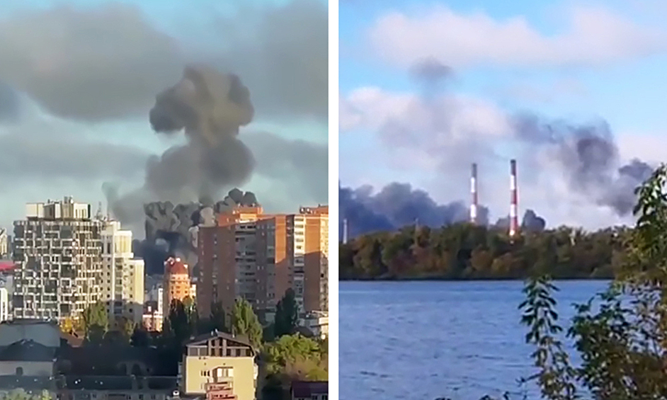 Сообщалось о взрывах в Киеве, Тернополе, Хмельницком, Житомире, Львове, Днепре, Виннице и Ровенской области