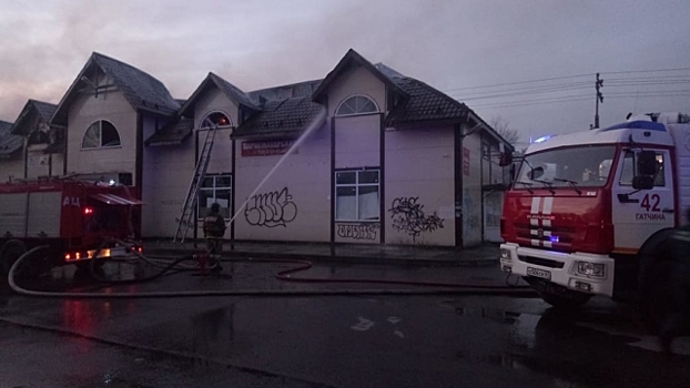 Пожар в торговом центре в Ленобласти ликвидировали