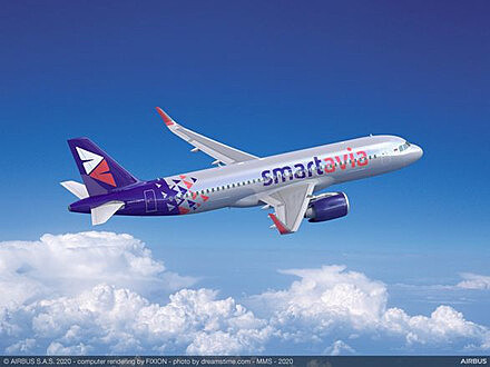 У Smartavia появился первый Airbus A320neo
