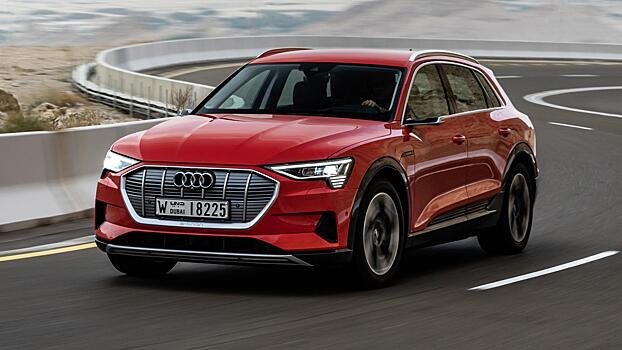 Тест-драйв электрического кроссовера Audi e-tron