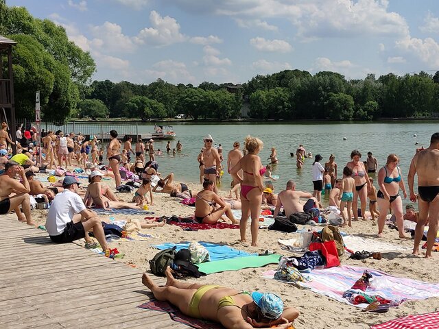Роспотребнадзор одобрил девять зон отдыха с купанием в Москве
