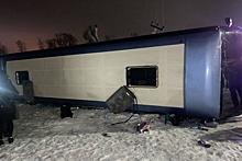 Под Воронежем автобус опрокинулся в кювет, есть пострадавшие