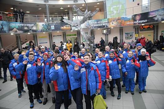 Ямальцев проводили на Арктические игры в Канаду