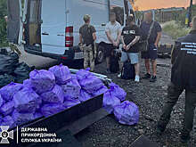 Появилось видео с уклонистами с Украины, которых хотели вывезти в обшивке автобуса