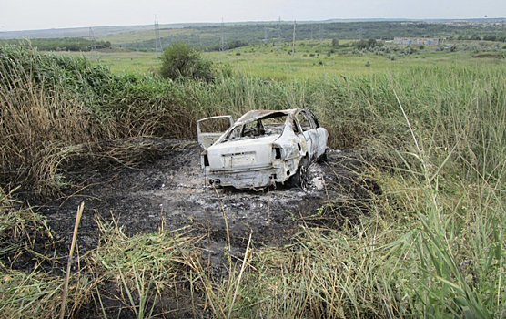 Ставрополец сжёг угнанный автомобиль