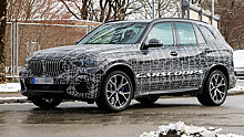 Новый BMW X5 замечен на дороге