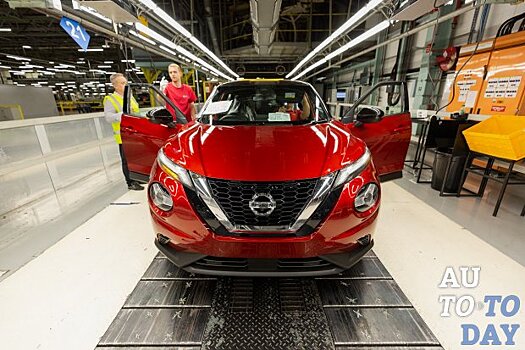 Nissan Juke запущен в производство на заводе в Сандерленде