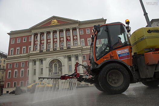 Чистый город: Москву третий раз за весну помоют шампунем