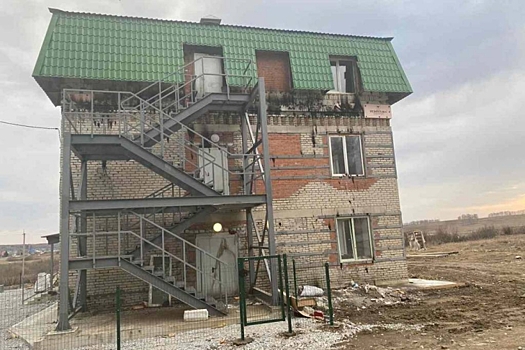 Строящийся исправительный центр подожгли под Новосибирском