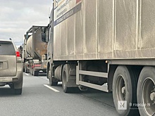 Огромная пробка образовалась на въезде в Нижний Новгород 4 мая