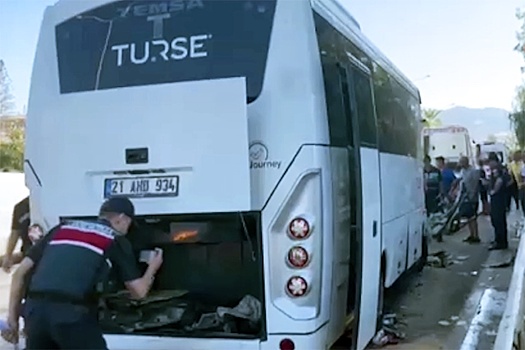 В ДТП в Турции пострадали российские туристы