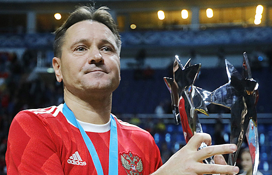 Сборная России выиграла Суперкубок легенд по футболу
