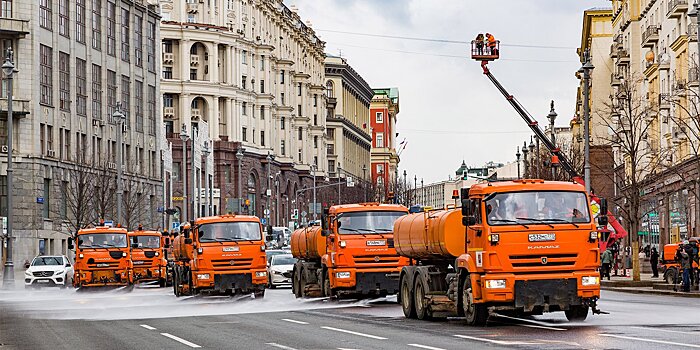 В Москве завершили генеральную весеннюю уборку