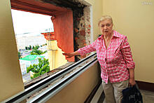 Жительницу одного из сталинских домов напугала неизвестность