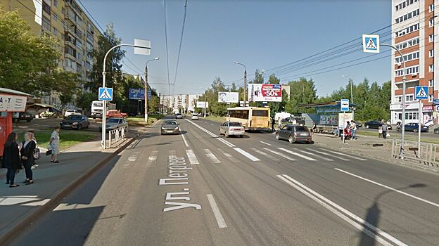 Светофор появится на остановке «Михаила Петрова» в Ижевске