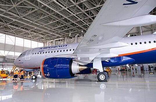 «Аэрофлот» представил первый Airbus A320neo, основу будущего флота