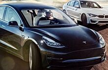 Top Gear выяснил, является ли Tesla Model 3 конкурентом BMW M3