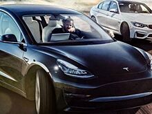 Top Gear выяснил, является ли Tesla Model 3 конкурентом BMW M3