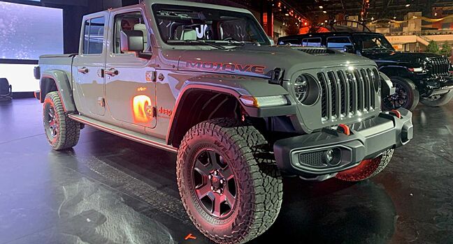 Jeep может представить гибридный Gladiator 4xe
