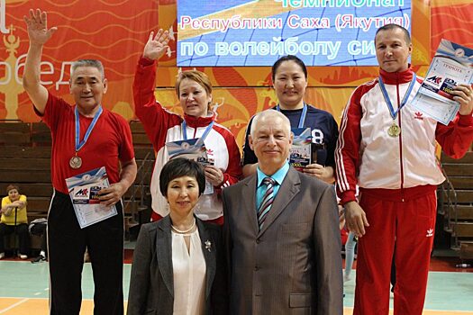 В чемпионате Якутии по волейболу сидя победу праздновали Якутск и Сунтарский улус