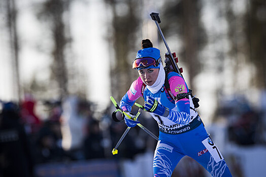 Норвежка Фемстейневик выиграла спринт на чемпионате Европы по биатлону