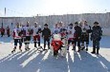 В Кировградской воспитательной колонии прошел товарищеский хоккейный матч