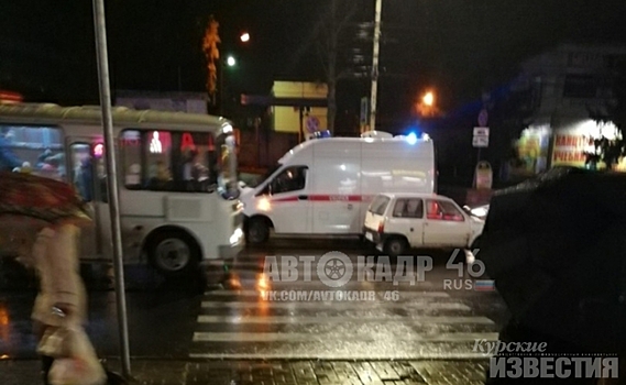 В Курске водитель «Оки» сбил женщину