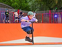 На площадках "Московских сезонов" работают самокат-школы