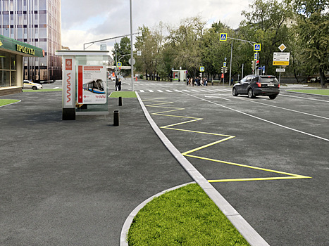 На Башиловской улице в Москве начались работы по благоустройству