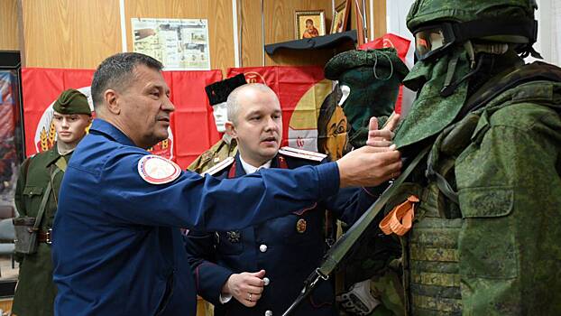 Показали неразрывную связь казаков с защитой Отечества