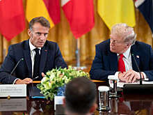 Politico: Макрон покинул Давос, так и не согласовав встречу с Трампом