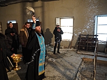 В Курске провели первый молебен в гимназии после почти века молчания