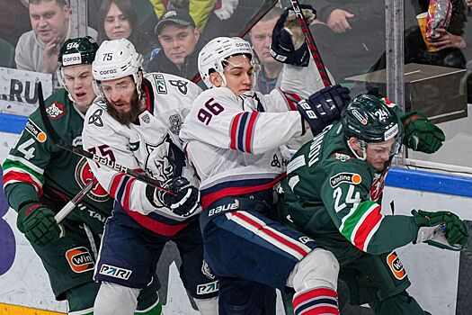 Онлайн-трансляция шестого матча первого раунда Кубка Гагарина «Нефтехимик» — «Ак Барс»