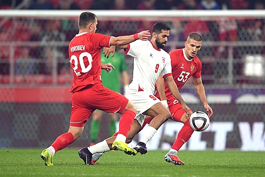 Сборная России по футболу не смогла одолеть Иорданию