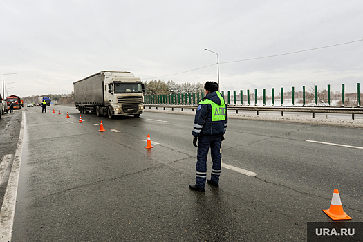 Дорога из Южноуральска в Магнитогорск полностью заблокирована