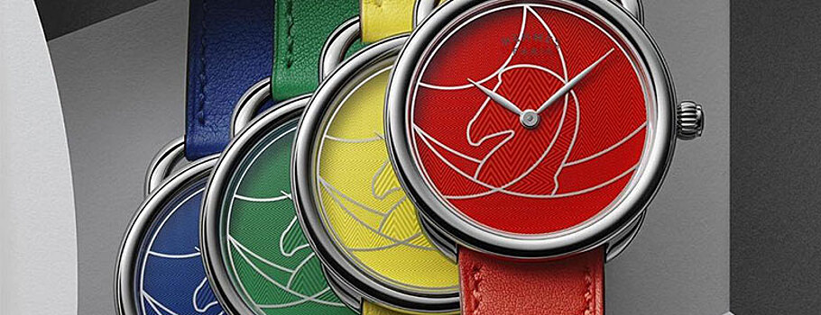 Hermès представили новые часы Arceau Casaque