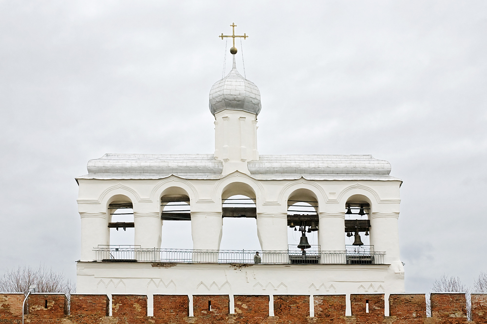 Звонница Софийского собора, Новгород, Россия, Европа