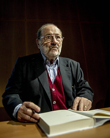 Итальянский писатель и философ Умберто Эко скончался 20 февраля на 85-м году жизни