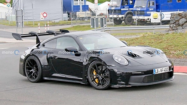 Porsche тестирует новый Porsche 911 GT3 RS