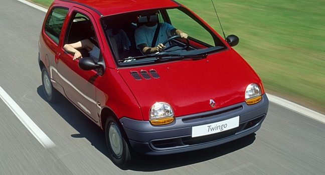 Renault Twingo Legend - дешевый электромобиль в стиле ретро