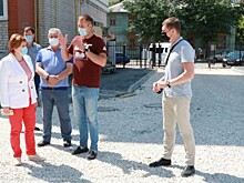 Сорокина осмотрела благоустройство двух рязанских дворов
