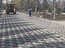 Первый этап реконструкции парка Победы в Тамбове завершат в ближайшее время