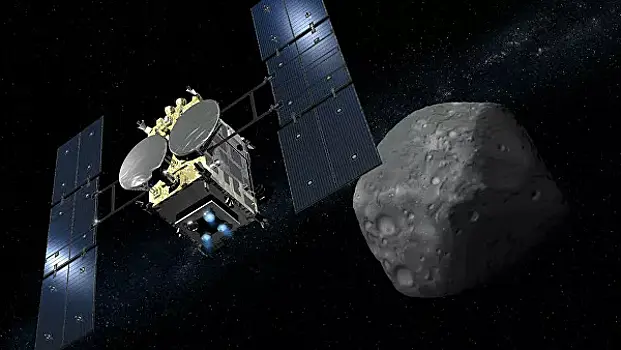 Зонд "Хаябуса-2" отправил робота к астероиду Рюгу
