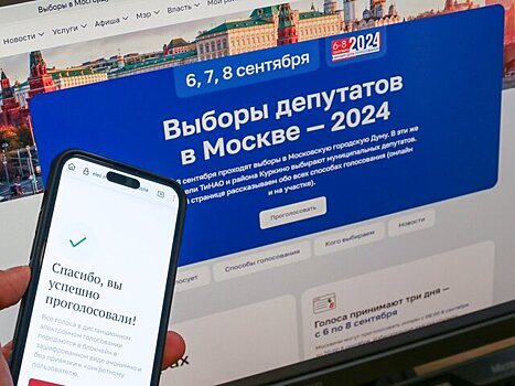 На выборах в Москве проголосовали 1,5 млн избирателей