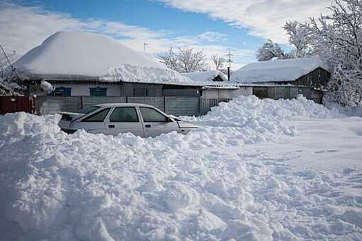 Передереев: режим ЧС ввели в Апшеронском районе Кубани из-за снегопада