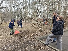 Дворовые территории Ивантеевки оперативно приводят в порядок