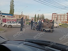 В Курске перевернулась «Нива»