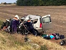 На Кубани два человека погибли, еще трое пострадали в ДТП с КамАЗом