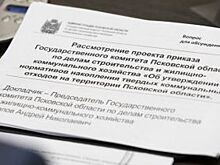 Экспертная группа рассмотрела норматив накопления ТКО в Псковской области